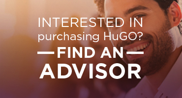 Interested to purchase HuGO? Find an advisor